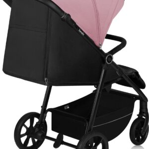 Lionelo MIRA bērnu ratiņi krāsa PINK ROSE