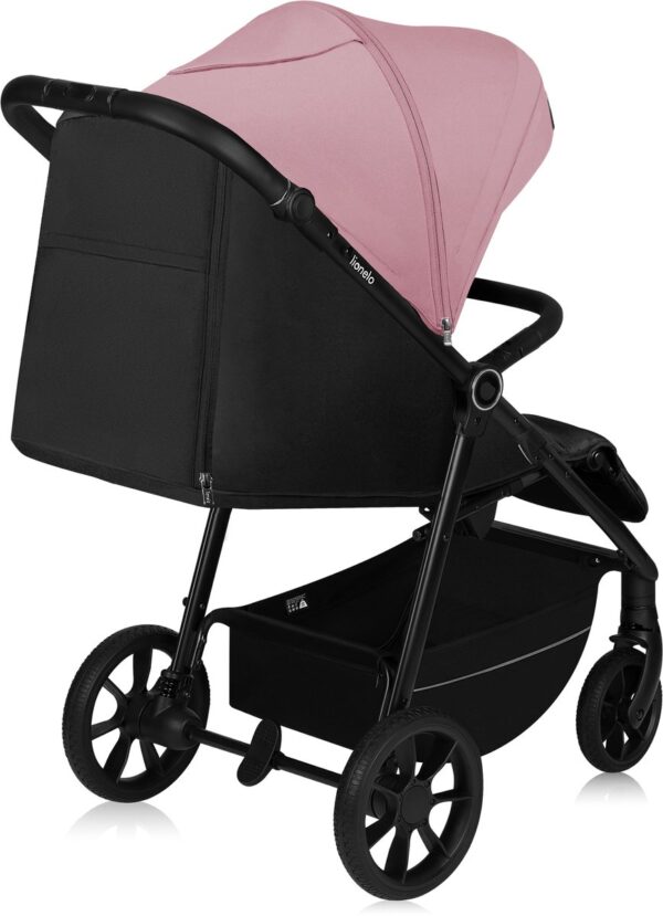 Ratini.lv | MIRA bērnu ratiņi krāsa PINK ROSE bilde #9