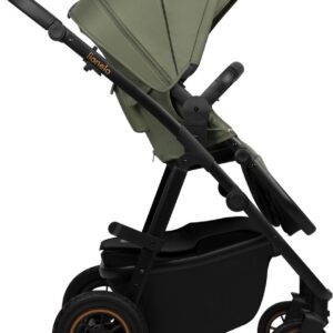 Lionelo AMBER PLUS 2IN1 bērnu ratiņi krāsa GREEN FOREST