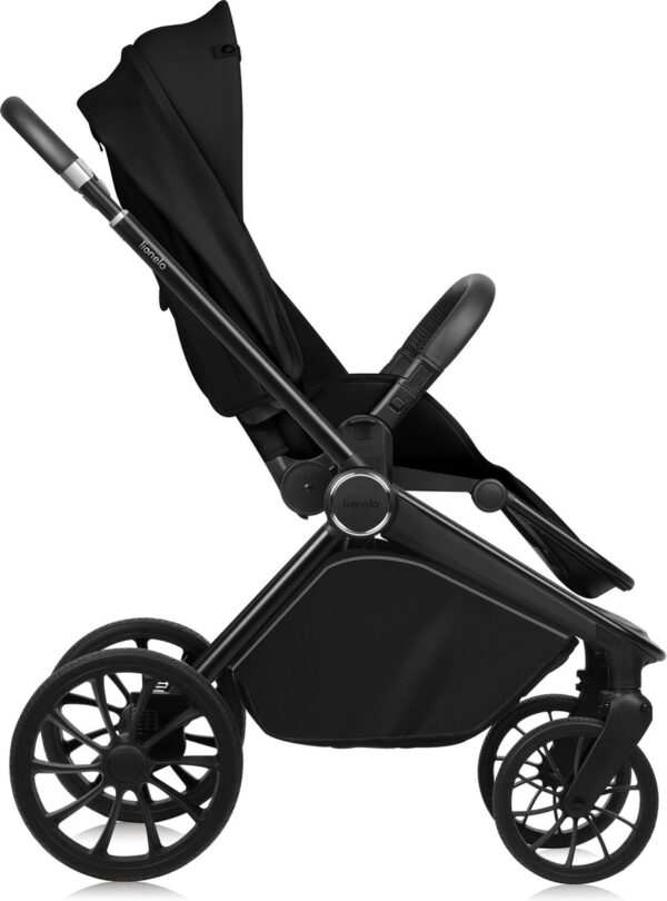 Ratini.lv | MIKA PLUS 3IN1 bērnu ratiņi krāsa BLACK ONYX bilde #15
