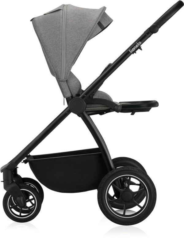 Ratini.lv | MERIL 2IN1 bērnu ratiņi krāsa GREY STONE bilde #17