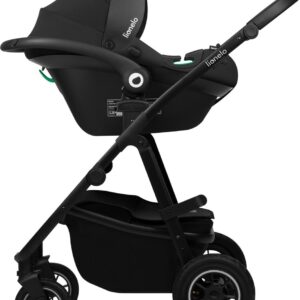 Lionelo AMBER PLUS 3IN1 bērnu ratiņi krāsa GREY GRAPHITE