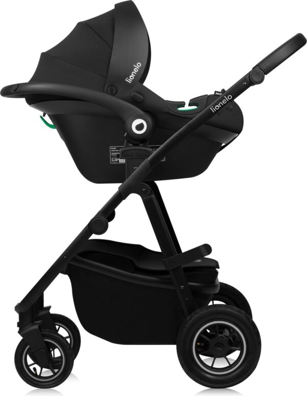 Ratini.lv | AMBER PLUS 3IN1 bērnu ratiņi krāsa GREY GRAPHITE bilde #21