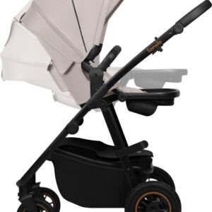 Lionelo AMBER PLUS 3IN1 bērnu ratiņi krāsa BEIGE SAND