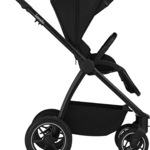 Lionelo MERIL 2IN1 bērnu ratiņi krāsa BLACK ONYX