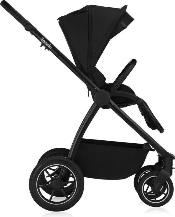 Ratini.lv | MERIL 2IN1 bērnu ratiņi krāsa BLACK ONYX bilde #7