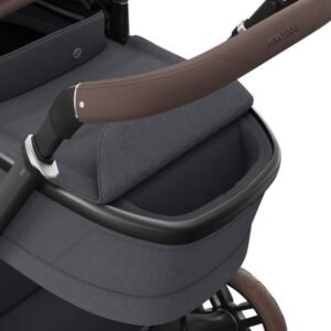 Maxi Cosi FAME CARRYCOT bērnu ratiņu kulba krāsa TWILLIC GRAPHITE