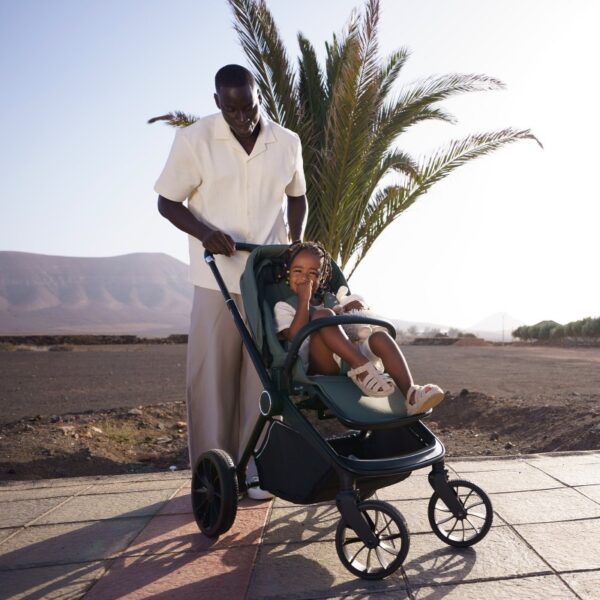 Ratini.lv | MIKA PLUS 2IN1 bērnu ratiņi krāsa GREEN OLIVE bilde #31