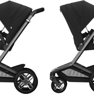 Maxi Cosi FAME bērnu ratu komplekts 2in1 krāsa Twillic Black