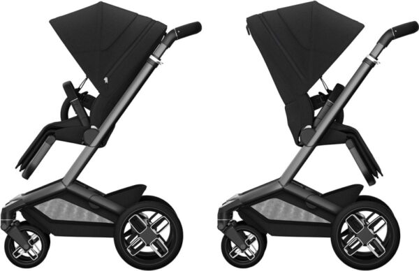 Ratini.lv | Fame bērnu ratu komplekts 2in1 krāsa Twillic Black bilde #19