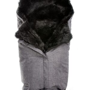 BOZZ aitas vilnas ratu maiss Lambskin Longwool krāsa Grey Melange/Grey