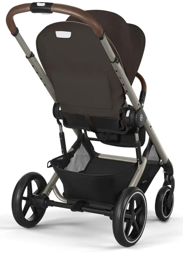 Ratini.lv | Balios S LUX Taupe Frame bērnu ratiņi krāsa Chocolate Brown bilde #7
