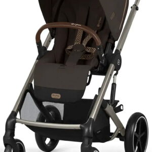 Cybex Balios S LUX Taupe Frame bērnu ratiņi krāsa Chocolate Brown