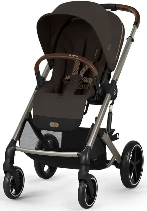 Ratini.lv | Balios S LUX Taupe Frame bērnu ratiņi krāsa Chocolate Brown bilde #1