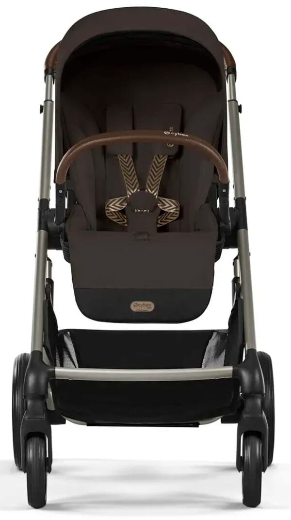 Ratini.lv | Balios S LUX Taupe Frame bērnu ratiņi krāsa Chocolate Brown bilde #3