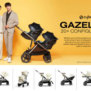 Cybex Gazelle S bērnu pastaigu ratiņi