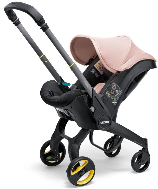 Ratini.lv | I autokrēsliņš/ratiņi bērniem 40-85cm krāsa Pink Blush bilde #13