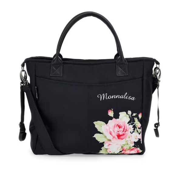 Ratini.lv | Monnalisa Diaper Bag ratu soma krāsa Deep Black bilde #5