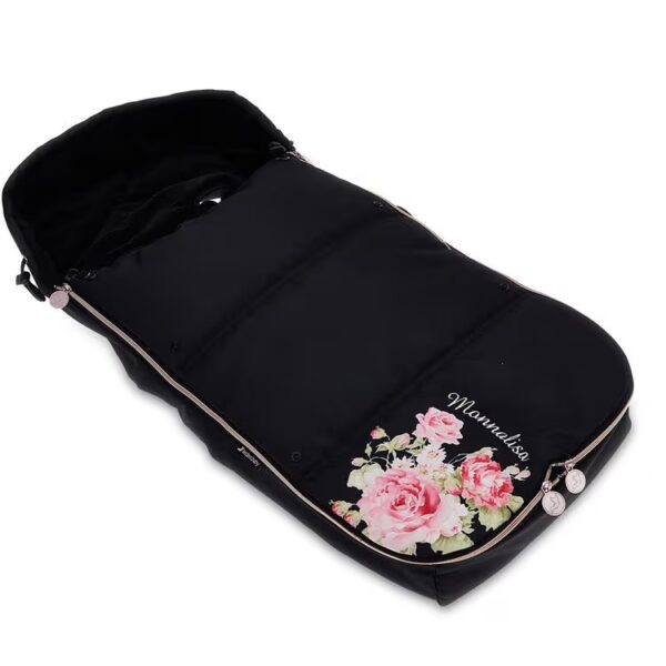 Ratini.lv | Monnalisa Footmuff siltais ratu guļammaiss krāsa Deep Black bilde #3
