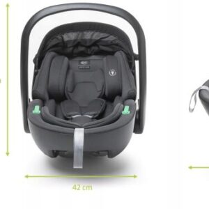 4Baby NEO I-Size autokrēsliņš 40-87cm krāsa Graphite