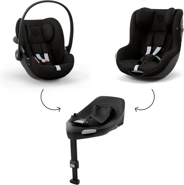 Cybex Cloud G3 I-Size autokrēsliņš mazuļiem 40-87cm krāsa Magic Black