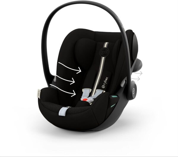 Cybex Cloud G3 PLUS I-Size autokrēsliņš mazuļiem 40-87cm krāsa Moon Black