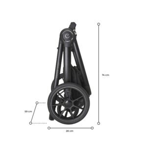 Espiro YOGA 2in1 bērnu ratu komplekts