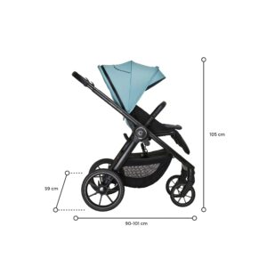 Espiro YOGA 2in1 bērnu ratu komplekts