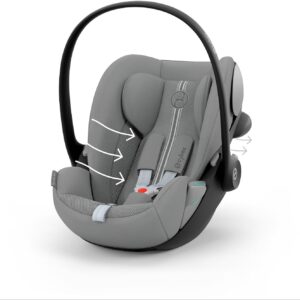 Cybex Cloud G3 PLUS I-Size autokrēsliņš mazuļiem 40-87cm krāsa Stone Grey