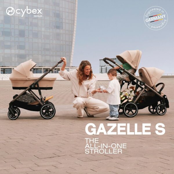 Ratini.lv | Gazelle S bērnu pastaigu ratiņi krāsa Stone Grey bilde #39