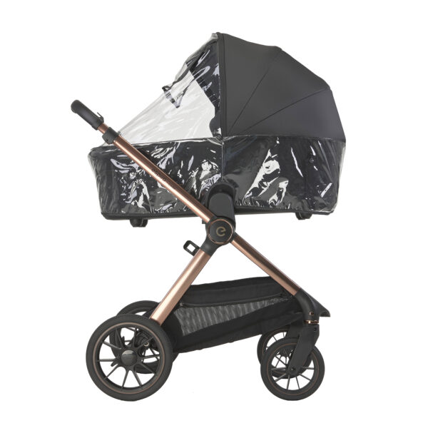 Ratini.lv | CODE 2in1 bērnu ratu komplekts krāsa 110 CLEVER BLACK bilde #11