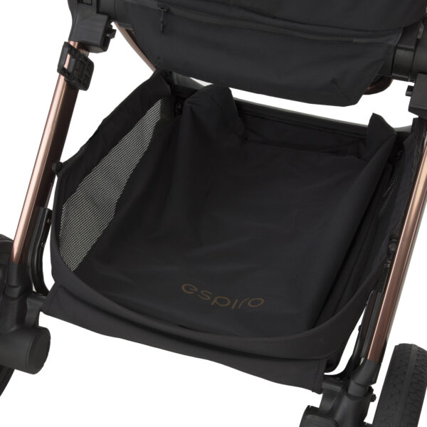 Ratini.lv | CODE 2in1 bērnu ratu komplekts krāsa 110 CLEVER BLACK bilde #39
