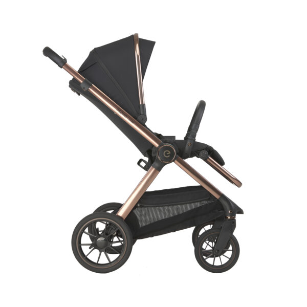 Ratini.lv | CODE 2in1 bērnu ratu komplekts krāsa 110 CLEVER BLACK bilde #13