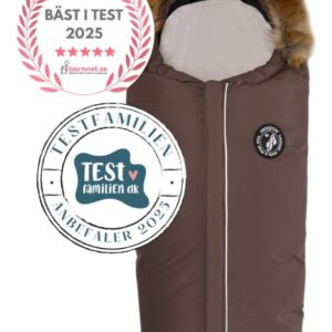 EasyGrow Nature pagarināms bērnu ratu guļammaiss krāsa Brown