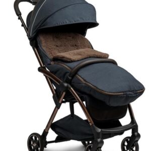 LecLercBaby TEDDY siltais ratu guļammaiss krāsa Denim Blue