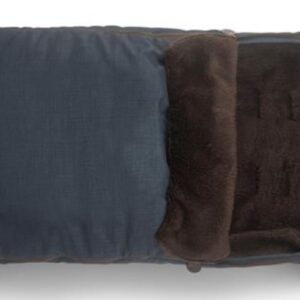 LecLercBaby TEDDY siltais ratu guļammaiss krāsa Denim Blue