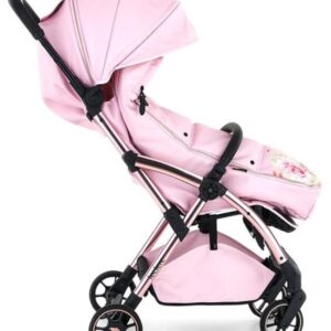 LecLercBaby Monnalisa Footmuff siltais ratu guļammaiss krāsa Antique Pink