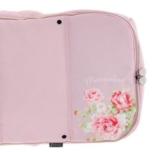 LecLercBaby Monnalisa Footmuff siltais ratu guļammaiss krāsa Antique Pink