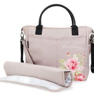 LecLercBaby Monnalisa Diaper Bag ratu soma krāsa Birch