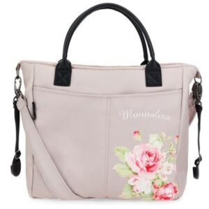 LecLercBaby Monnalisa Diaper Bag ratu soma krāsa Birch