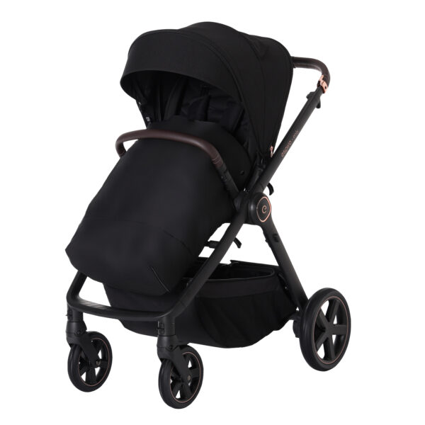 Ratini.lv | ONLY 2in1 bērnu ratu komplekts krāsa 510 STYLISH BLACK bilde #13