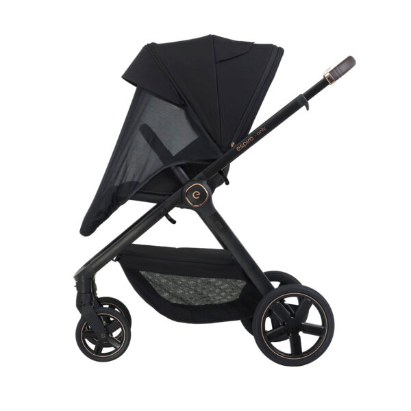 Ratini.lv | ONLY 2in1 bērnu ratu komplekts krāsa 510 STYLISH BLACK bilde #17