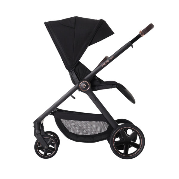 Ratini.lv | ONLY 2in1 bērnu ratu komplekts krāsa 510 STYLISH BLACK bilde #19