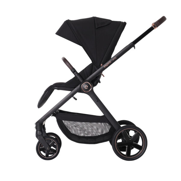Ratini.lv | ONLY 2in1 bērnu ratu komplekts krāsa 510 STYLISH BLACK bilde #21