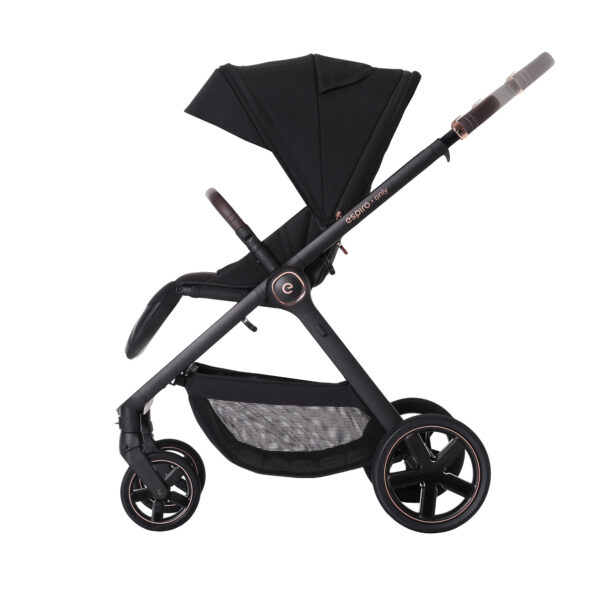 Ratini.lv | ONLY 2in1 bērnu ratu komplekts krāsa 510 STYLISH BLACK bilde #23