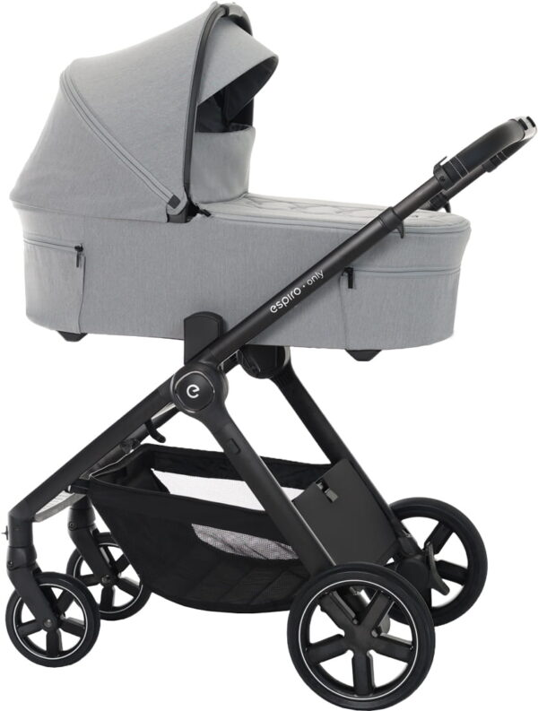 Ratini.lv | ONLY 2in1 bērnu ratu komplekts krāsa 407 MONUMENT GRAY bilde #1