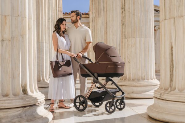 Ratini.lv | MILOO 2.0 bērnu ratu komplekts 2in1 krāsa 303 UNIQUE DOVE bilde #119