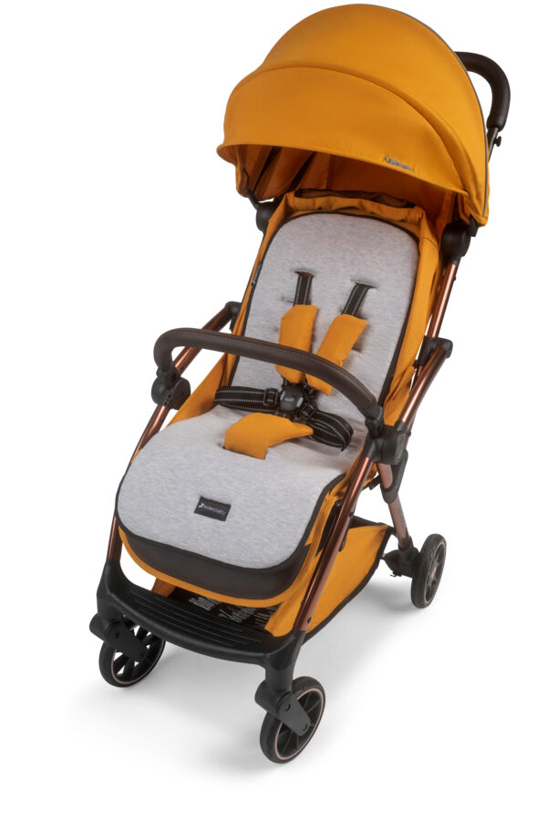 Ratini.lv | Luxury Seat LIner bērnu ratiņu ieliktnis krāsa Grey bilde #11