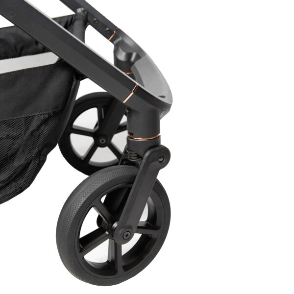 Ratini.lv | MILOO WAY 2.0 pastaigu ratiņi bērniem krāsa 310 DIAMOND BLACK bilde #21