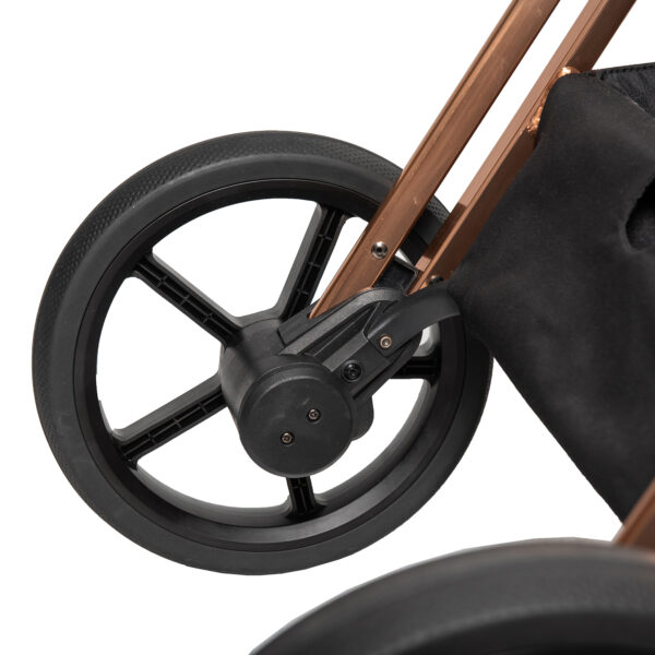 Ratini.lv | MILOO 2.0 bērnu ratu komplekts 2in1 krāsa 303 UNIQUE DOVE bilde #35